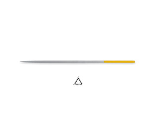 LIME AIGUILLE VALTITAN TRIANGLE 180 MM GRAIN 2