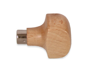 MANCHE EN BOIS -CHAMPIGNON APLATI