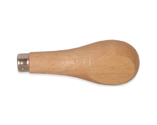 MANCHE EN BOIS OVAL LONG APLATI