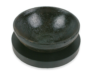 BOL A CISELER AVEC BASE CAOUTCHOUC 185 MM
