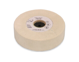BROSSE LAMELLEE COTON BLANC 110 MM