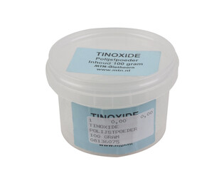 POUDRE À POLIR OXYDE D'ÉTAIN 100 GRAMMES
