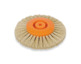 BROSSE BLANCHE 4 RANGS 80 MM - DOUCE