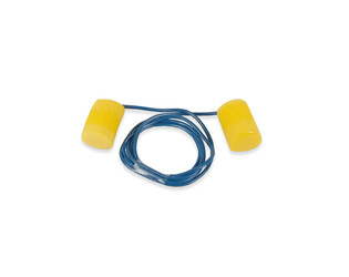 BOUCHONS D'OREILLE AVEC CORDE (PAIRE)