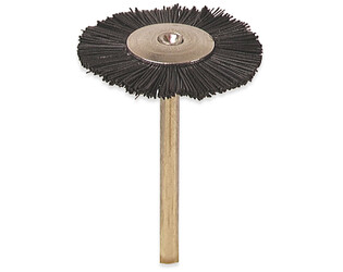 BROSSE H.M. 21 MM NOIRE AVEC AXE