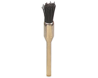 BROSSE PINCEAU NOIRE AVEC AXE