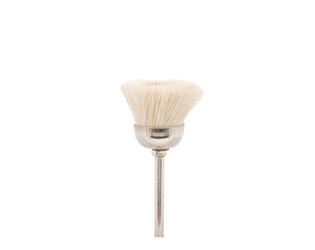 BROSSE HM CERCLE BLANC AVEC AXE