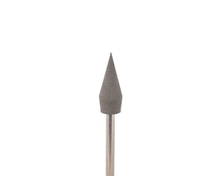 POINTE CAOUTCHOUC 6X16 MM GRISE