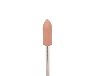 POINTE CAOUTCHOUC 6X16 MM ROSE FIN