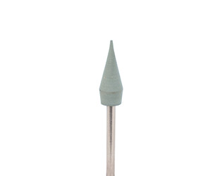 POINTE CAOUTCHOUC 6X16 MM BLEU
