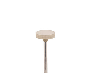 DISQUE CAOUTCHOUC BLANC 12X2 MM