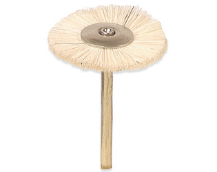 12 BROSSES HATHO 22 MM BLANCHES DOUCES AV/AXE