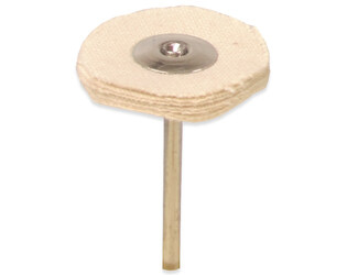 DISQUE TISSU HM 21 MM AVEC AXE