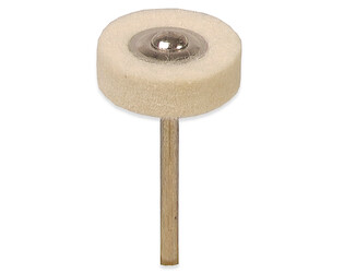 DISQUE HM FEUTRE AVEC AXE 17 X 5 MM