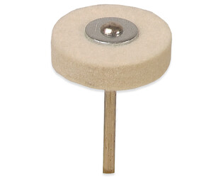 DISQUE HM FEUTRE AVEC AXE 22 X 5 MM