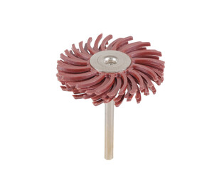 DISQUE HABRAS ROUGE AVEC AXE GRAIN 220