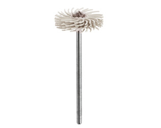 DISQUE HABRAS BLANC  AVEC AXE GRAIN 120