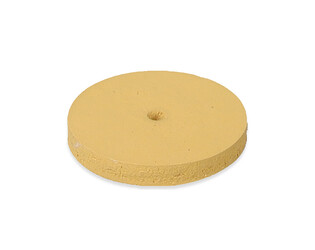 DISQUES CAOUTCHOUC 22 X 3,2 MM JAUNE