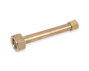 Vulpijp messing voor gasfles