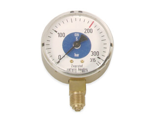 Manometer - inhoud fles