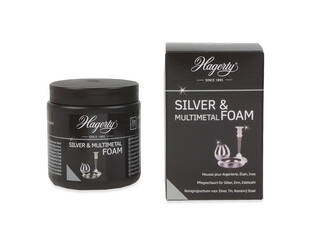 Hagerty Silver & Multimetal Foam Pâte nettoyante moussante pour l’argent, l'acier et l'étain 185 g