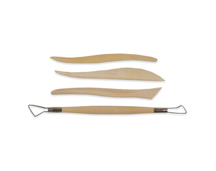 SPATULES A SCULPTER + 1 MIRETTE