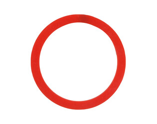 Silicone ring voor kuvette 150 mm