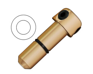 SUPPORT QC-TRADITIONNEL BRONZE 1 PIÉCE