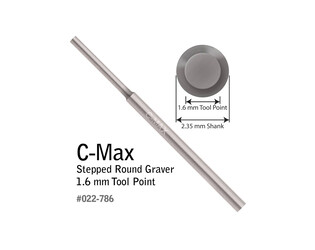 ÉCHOPPE RONDE C-MAX GRADUÉE, 1,6 MM
