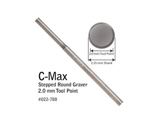 ÉCHOPPE RONDE C-MAX GRADUÉE, 2,0 MM