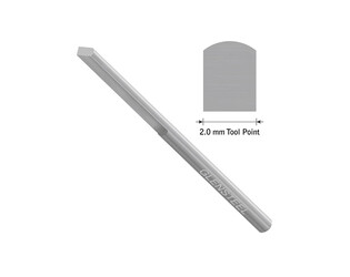 ECHOPPE PLATE PARALLÈLE GRS 2,0 MM