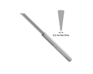 ECHOPPE PLATE BISEAUTÉE GRS 0,2 MM