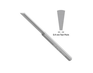 ECHOPPE PLATE BISEAUTÉE GRS 0,4 MM