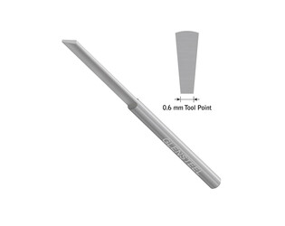 ECHOPPE PLATE BISEAUTÉE GRS 0,6 MM