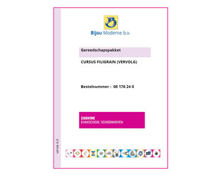 Cursus Filigrain (vervolg)