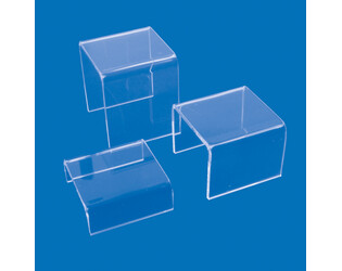 SET DE 3 PRÉSENTOIRS À ÉTAGES-TRANSPARENTS