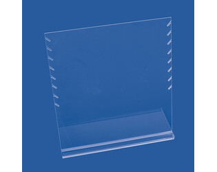 PRÉSENTOIRS À COLLIER HORIZONTAUX X8-TRANSPARENTS