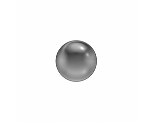6PAIRE DE B.O. TITANE BOUTONS  4MM