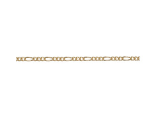 COLLIER FIGARO 9K JAUNE 1,2 MM