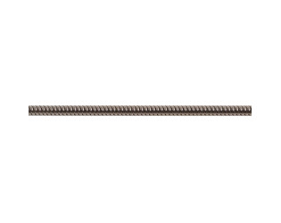 Chaine serpent acier 2.4 mm