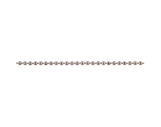 Chaine perlé acier 1.5 mm