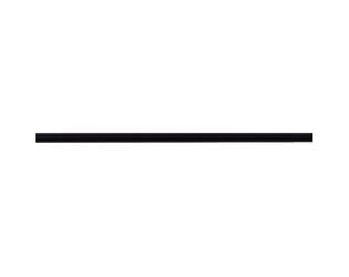 Corde caoutchouc noire 5.0 mm
