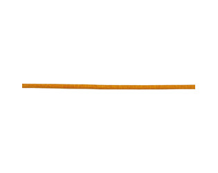 Corde en cuir jaune 1.5 mm