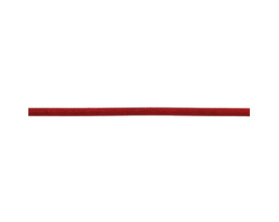 Corde en cuir  rouge 2.0 mm