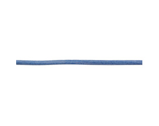 Corde en cuir  bleu clair 2.0 mm