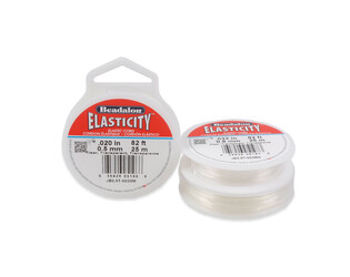 FIL ELASTIQUE TRANSPARENT 0,5 MM - 25 METRES
