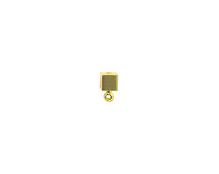 EMBOUTS POUR CORDE A MEM. CUBE JAUNE 4,0 MM