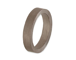 ANNEAU TITANE  4,0 MM PLAT TAILLE 21