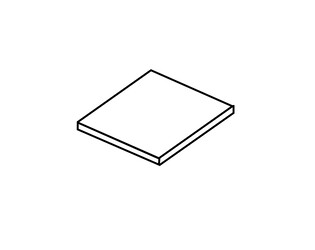 Plaat 2.0 mm zilver
