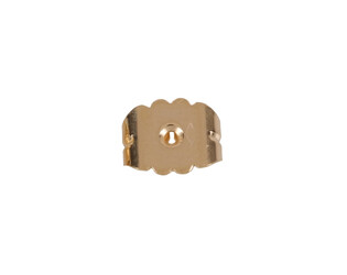 Poussette Belge massive or jaune 18 carats